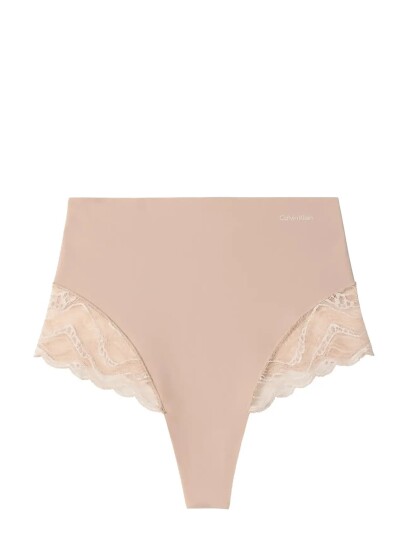 Calvin Klein Thong   Beige   M
