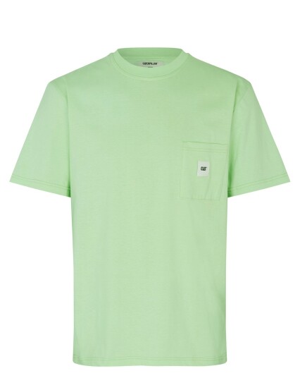 Caterpillar Basic Pocket T-shirt Grønn Caterpillar Basic Pocket T-shirt Grønn