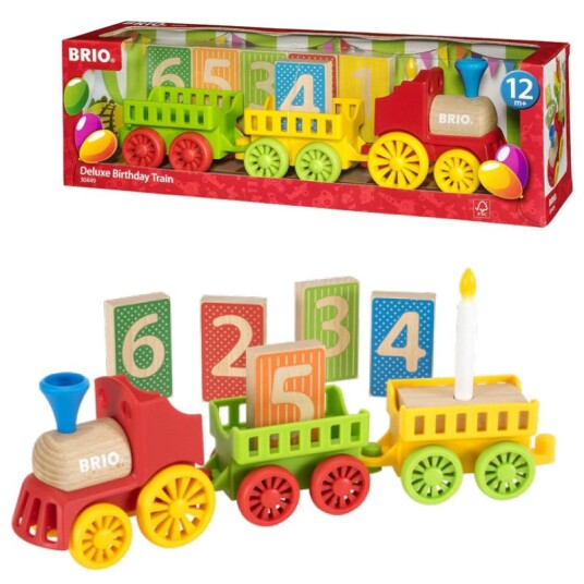 BRIO Luksuriøst Bursdagstog 30449