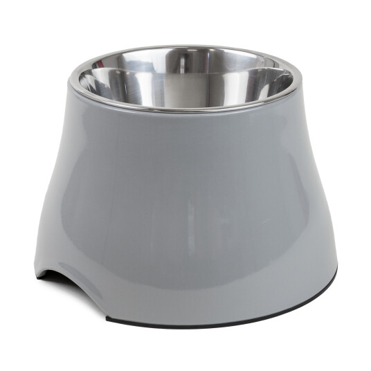 Matskål Solid Ergo Grey M/L 450Ml 19X12Cm 19X12Cm