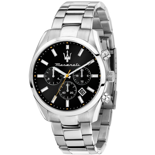 Maserati Attrazione R8853151010 - Herre - 43 mm - Analog - Kvarts urverk - Mineralglas