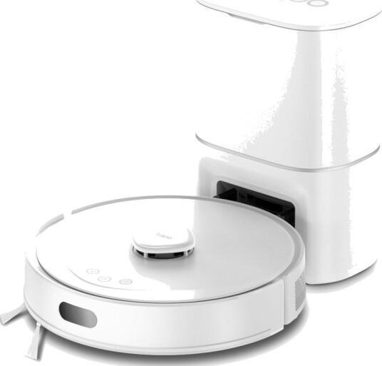 TP-Link Tapo RV30 Max Plus Robotstøvsuger 300 ml, 5300 Pa sugestyrke, automatisk tømming Hvit