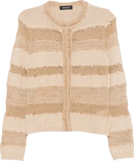 Fabiana Filippi Dame Strikkevarer Beige XS,