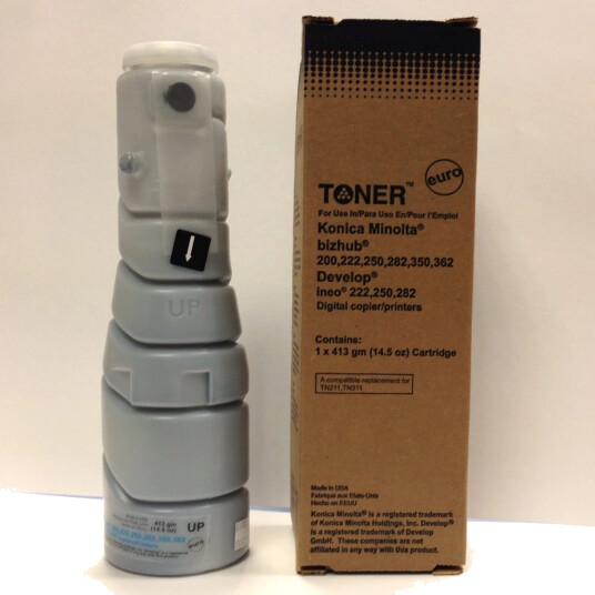 TB Toner Sort (17.500 sider/360g) erstatter Konica-Minolta 8938-415/8938-404 TB Premium toner