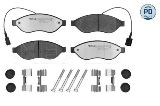 Bremseklosser MEYLE 025 244 6819-2/PD