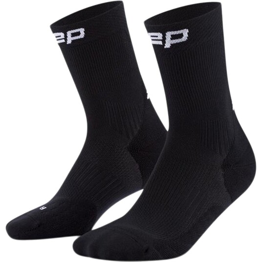 CEP Women"s Run Socks Mid Cut 5.0 Black 37-40 CEP Women"s Run Socks Mid Cut 5.0 Black 37-40