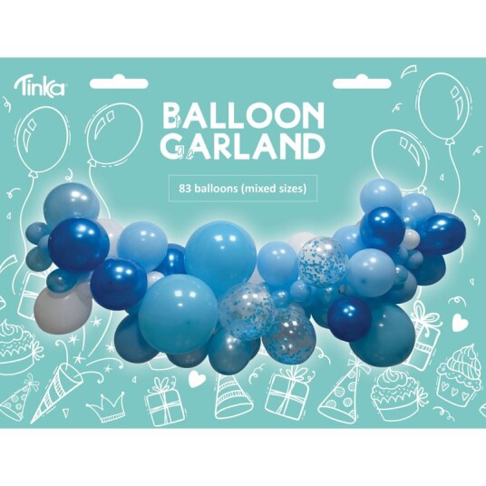 Tinka Ballongbue 83stk - Blå