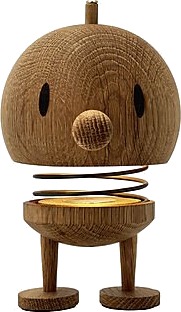 Hoptimist figur led lampe l oak