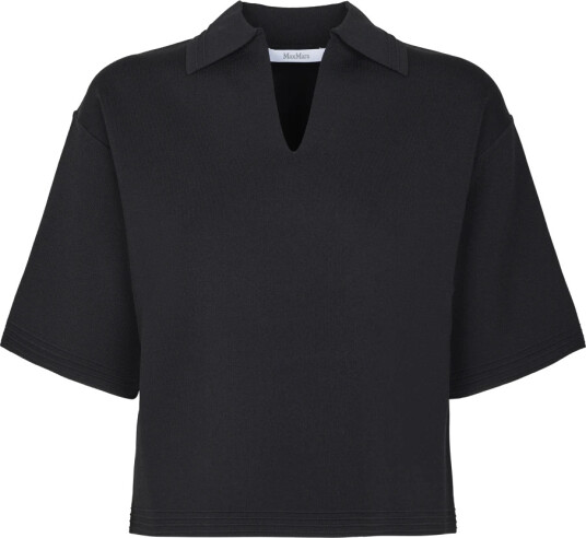 Max Mara Dame Topper Svart L,