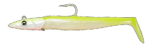 SG SANDEEL V2 17.5CM 65G SINKING LEMON BACK 2+1 SG SANDEEL V2 17.5CM 65G SINKING LEMON BACK 2+1