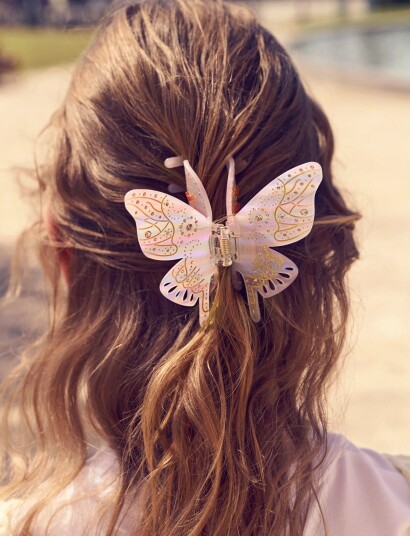 Maanesten Nabi Hairclaw Small Sunrise Pink ONE SIZE
