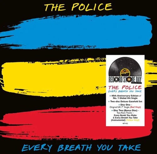 The Police Every Breath You LP/Vinyl The Police Every Breath You LP/Vinyl
