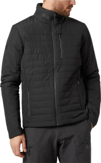 Helly Hansen Herre Crew Insulator 2 . 0 Fôret Seilerjakke Grå XXL Marineblå2XL Helly Hansen Herre Crew Insulator 2 . 0 Fôret Seilerjakke Grå XXL Marineblå2XL