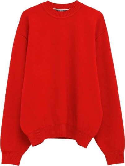 Jacquemus Herre Strikkevarer Rød M,