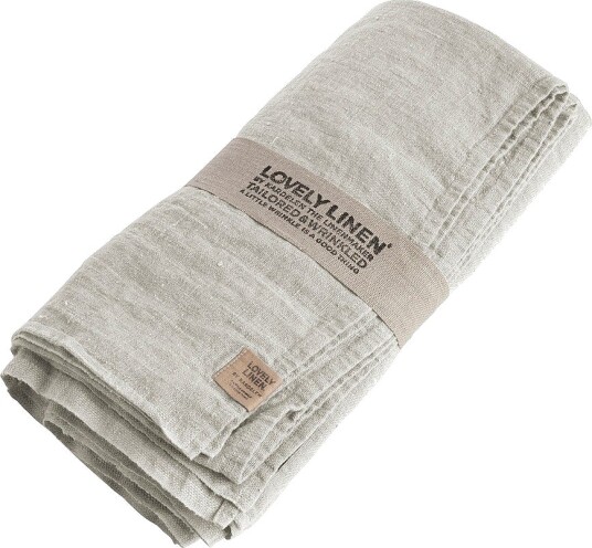 Lovely Linen Duk Lovely i vasket lin Grå Lovely Linen Duk Lovely i vasket lin Grå
