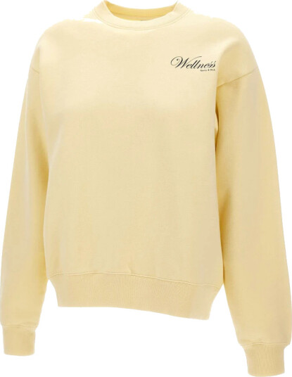 Sporty & Rich Dame Gensere & Hettegensere Gul S,