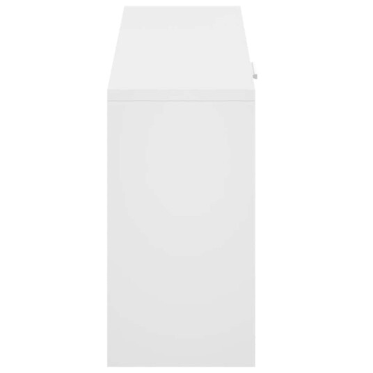 vidaXL Spisebord 140x80x75 cm Hvitt vidaXL Spisebord 140x80x75 cm Hvitt