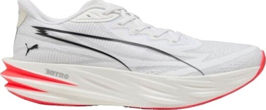 Puma Deviate Pure NITRO Herre Puma White/Ultra Red/Puma Silver 43