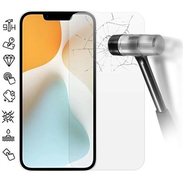 iPhone 16e Beskyttelsesglass Case Friendly Gjennomsiktig