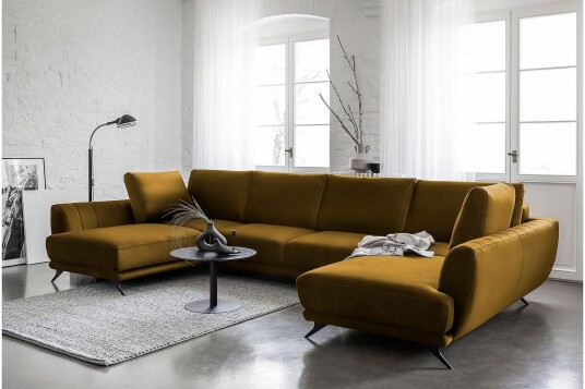 Katun Sovesofa Dobbeltsjeselong Oransje