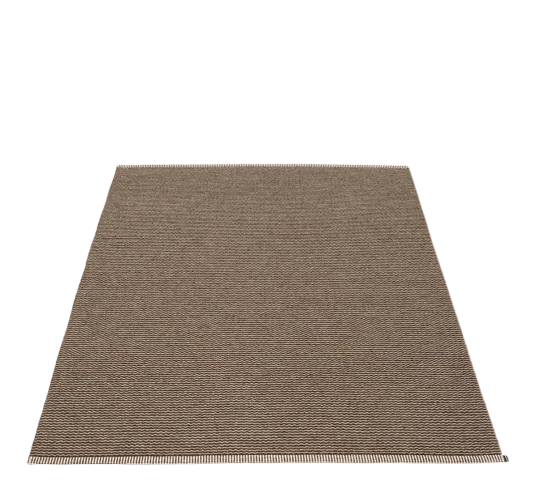 Pappelina Mono matte mørk brun 230x320 cm
