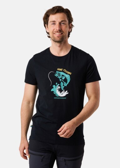 Swedemount Forest Tee Black Fish 3xl T-Shirts Swedemount Forest Tee Black Fish 3xl T-Shirts