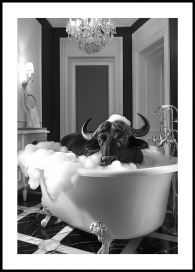 Buffalo Bubble Bath Plakat / 50x70