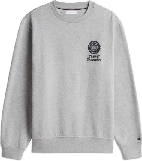 Tommy Hilfiger Varsity Roundel Reg Fleece Crew Grey M