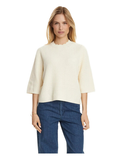 Nümph Numarley Ss Pullover   Cream   L