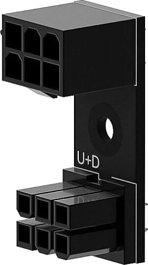 Singularity 6-Pin Pcie 180-Graders Adapter U+D Singularity 6-Pin Pcie 180-Graders Adapter U+D