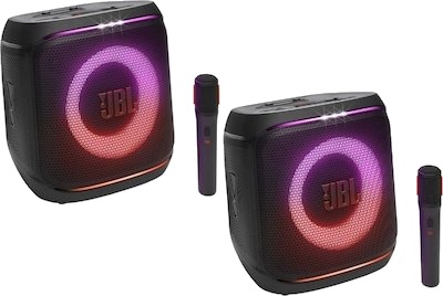 JBL PartyBox Encore 2 Partyhøyttaler med Mikrofon 2-Pakning L052561B409-BNDL