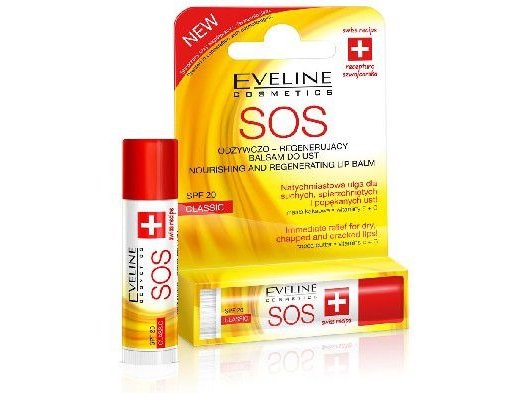 Eveline Pomadka   Balsam Ochronny Do Ust Sos Classic 4,5 Ml