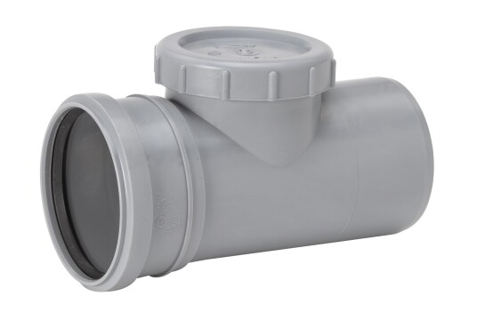 Uponor 3002601821 Renserør 75 mm Innendørsavløp