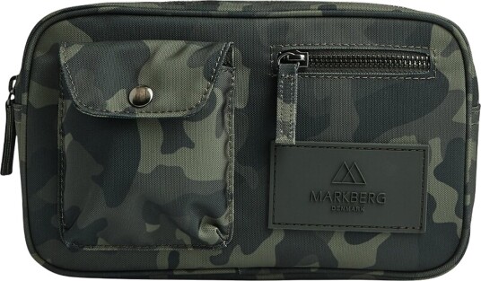 Markberg Darlambg Bum Bag Monochrome   Khaki green   ONE SIZE