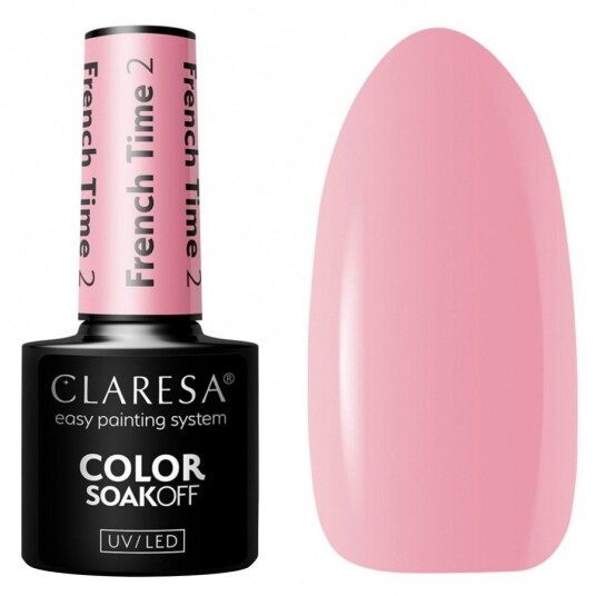 Claresa Color SoakOff French Time 02 5ml Claresa Color SoakOff French Time 02 5ml
