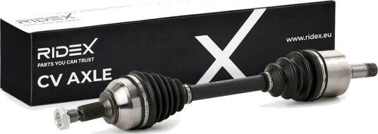 RIDEX 13D0295 Drivaksel