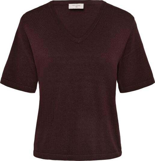 FREE/QUENT Fqrose Pullover Burgundy S