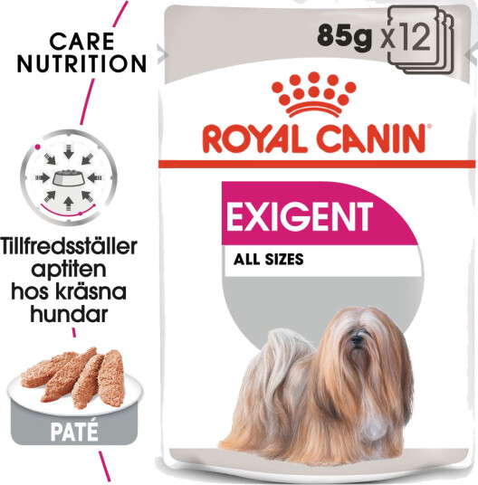Royal Canin Exigent Adult våtfôr for hunder 12x85 g