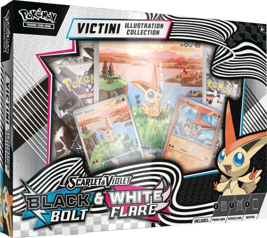Pokemon SV10.5 Black Bolt White Flare Illustration coll.