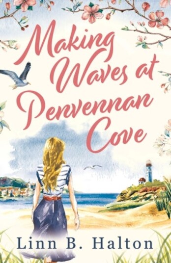 Making Waves At Penvennan Cove Av Linn B. Halton