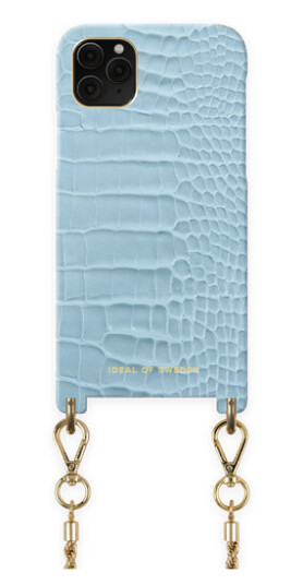 Ideal Of Sweden Atelier Necklace Case Sky Blue Croco (IDANLC21-I1965-314)