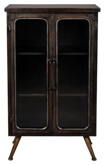 Dutchbone Denza Vitrineskap - Jern/Glas Unoliving