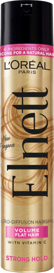 Loreal Paris Elnett Hair Spray Volume Flat Hair Strong Hold 200 ml Loreal Paris Elnett Hair Spray Volume Flat Hair Strong Hold 200 ml