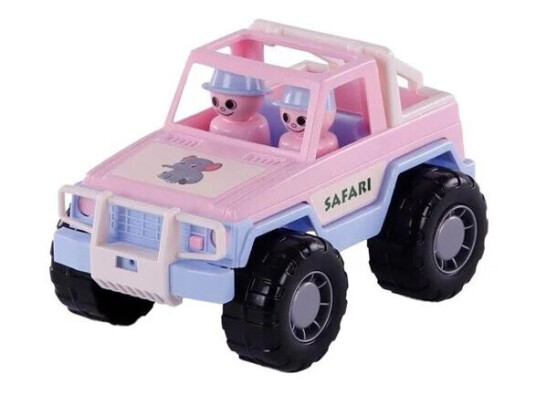 Cavallino Toys Cavallino Jeep Pink with 2 Toy Figures