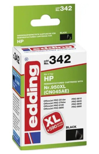 Edding blekk erstatning HP No.950xl 18-342