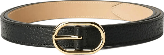 ECCO Belts Plain Leather Black 80 ECCO Belts Plain Leather Black 80