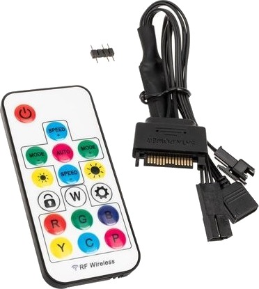 Kolink Inspire L1 Argb Universal Rgb Kontroller Flerfarget 5 V 0,36 M 360 Mm