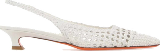 Santoni Dame Sko Hvit 38 1/2 EU,
