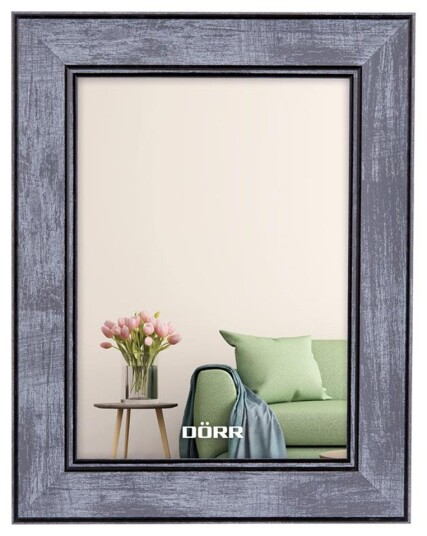 DÃRR Vintage Billedramme Plast 20x30 cm GrÃ¥ blÃ¥