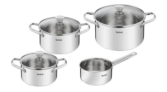 Tefal Cook eat Set 7 pcs Stainless steel